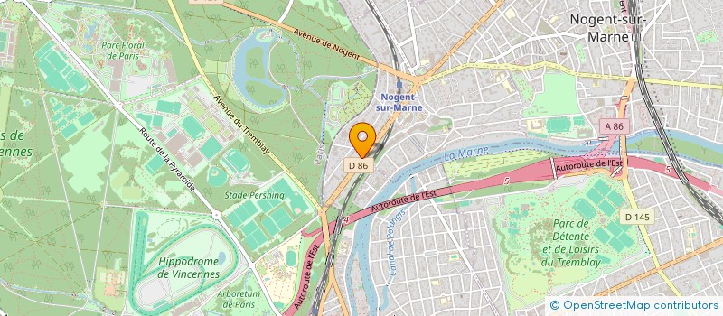 localisation de l'entreprise FOODEOS  NOGENT-SUR-MARNE