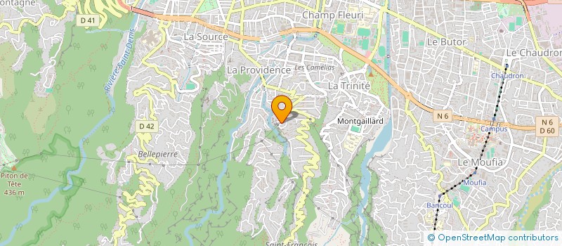 localisation de l'entreprise FOODFOOD à SAINT-DENIS