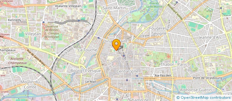 localisation de l'entreprise FOODHUB à RENNES