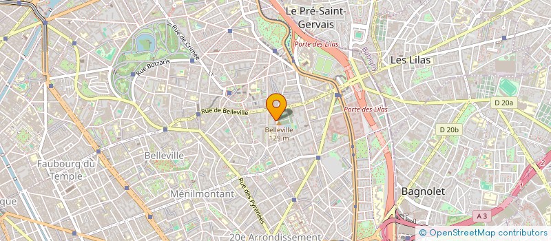 localisation de l'entreprise FOODIE FIX  PARIS