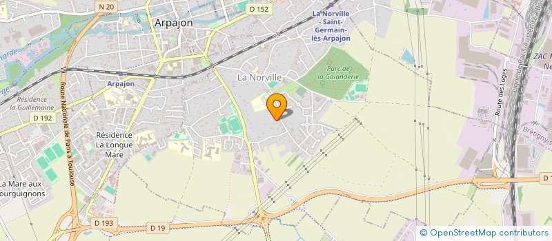 localisation de l'entreprise FOODIE91290 à ARPAJON