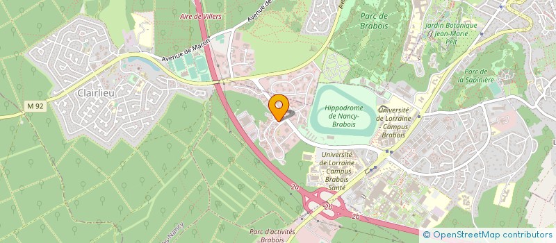 localisation de l'entreprise FOODIES HOLDING  VANDUVRE-LES-NANCY