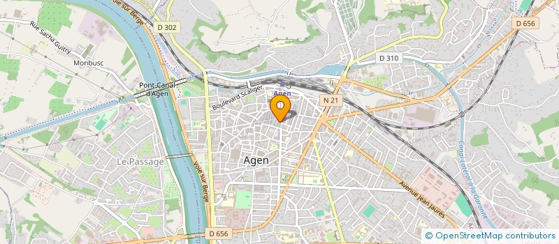 localisation de l'entreprise FOODIFY à AGEN
