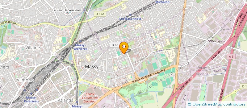 localisation de l'entreprise FOODING EVENTS à MASSY