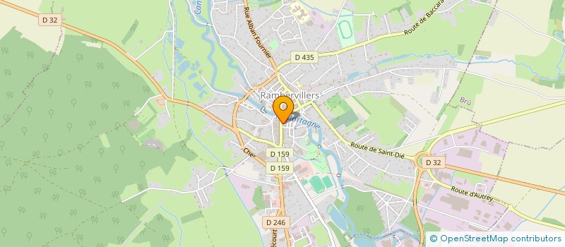 localisation de l'entreprise FOODING PACK SOLUTIONS à RAMBERVILLERS