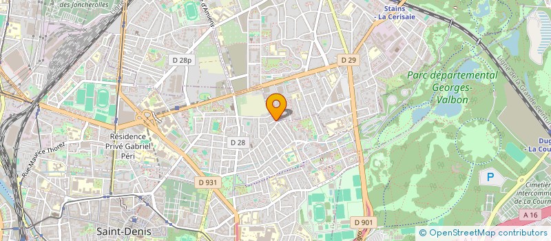 localisation de l'entreprise FOODING SARL à STAINS