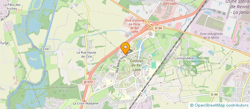 localisation de l'entreprise FOODINNOV à NANTES