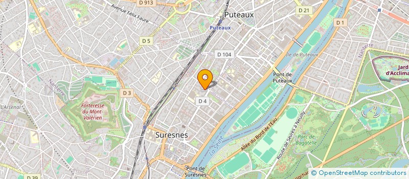 localisation de l'entreprise FOODISTAS à SURESNES