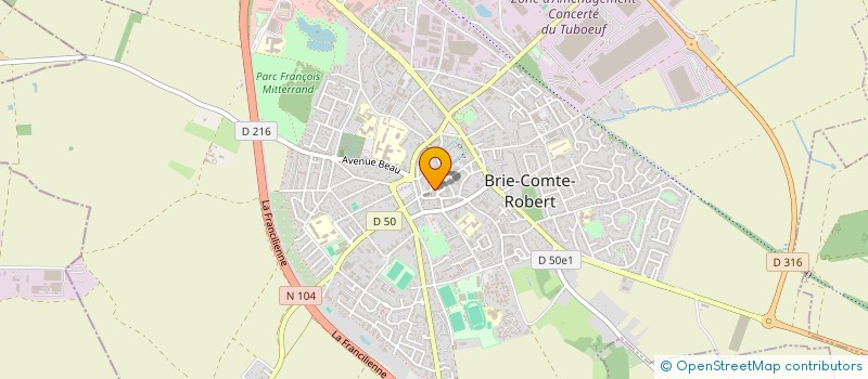 localisation de l'entreprise FOODIZ  BRIE-COMTE-ROBERT