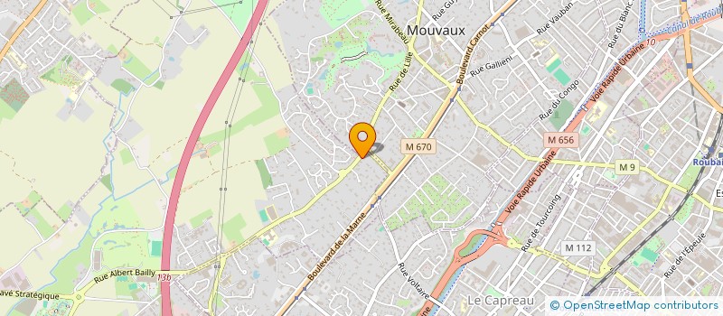 localisation de l'entreprise FOODOYA à MARCQ-EN-BARŒUL