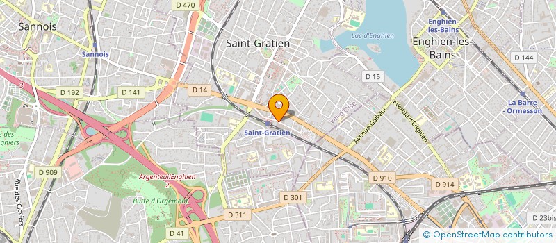 localisation de l'entreprise FOODS SERVICE PARTNER'S  SAINT-GRATIEN