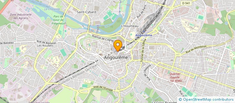 localisation de l'entreprise FOODSAFE+ à ANGOULEME