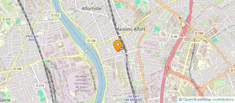 localisation de l'entreprise FOODSTORIES  ALFORTVILLE