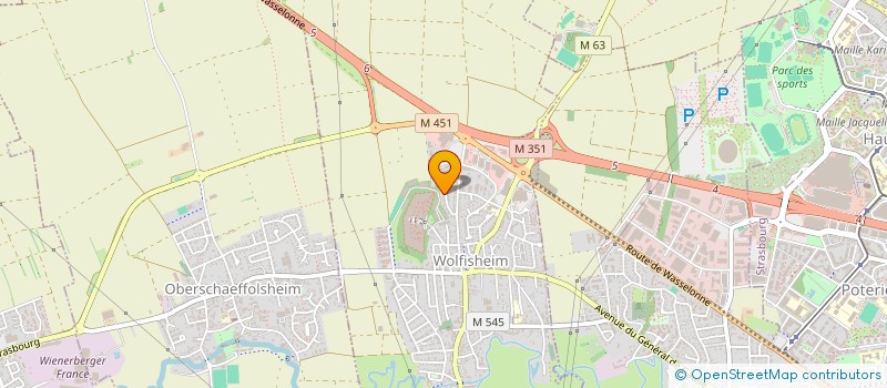 localisation de l'entreprise FOODTRUCK CAPO PIZZAS  WOLFISHEIM