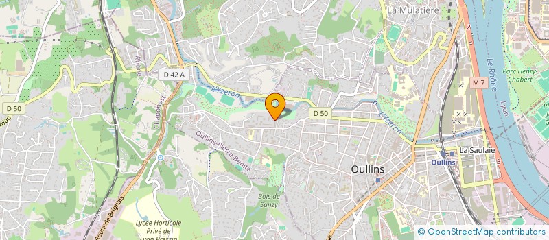 localisation de l'entreprise FOODTRUCK CHEZ LES FILLES  OULLINS-PIERRE-BENITE