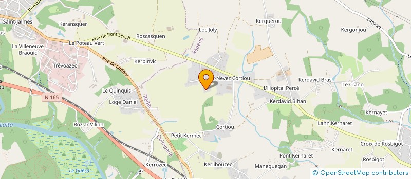 localisation de l'entreprise FOODTRUCK CROK & MOI  REDENE