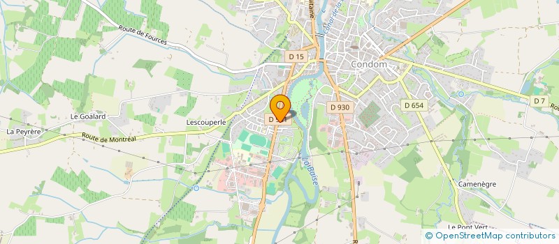 localisation de l'entreprise FOODTRUCK32  CONDOM