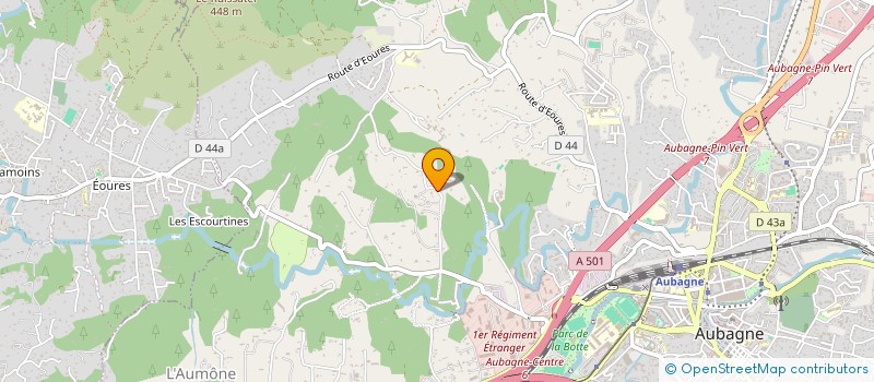 localisation de l'entreprise FOODWAVE  AUBAGNE