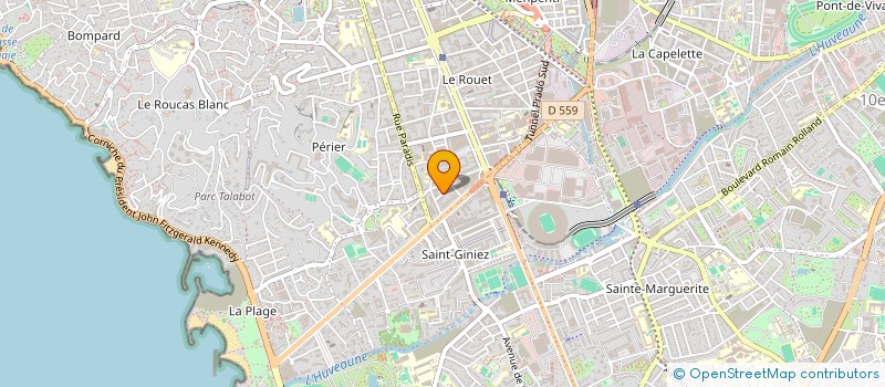 localisation de l'entreprise FOODY à MARSEILLE