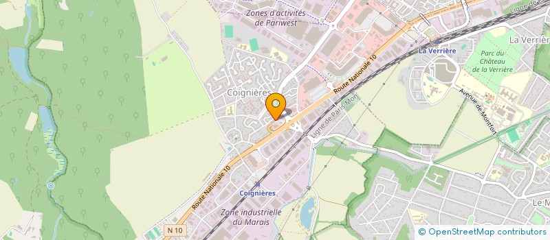 localisation de l'entreprise FOODY PARTY à COIGNIERES