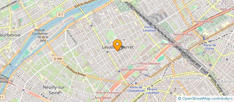 localisation de l'entreprise FOODY RECRUTEMENT à LEVALLOIS-PERRET
