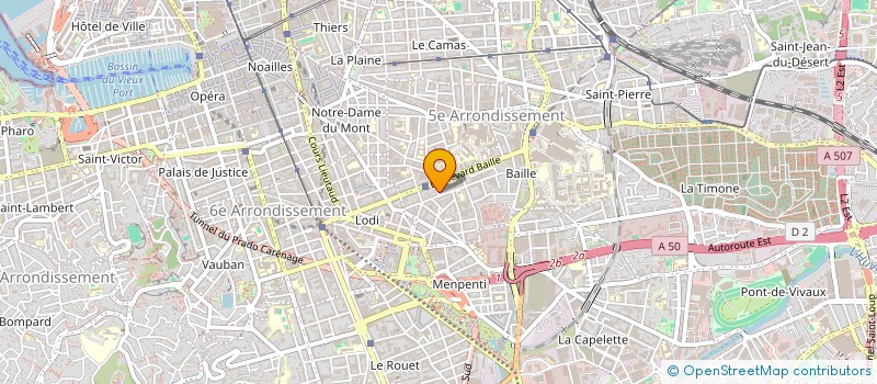 localisation de l'entreprise FOOL FEATURES à MARSEILLE