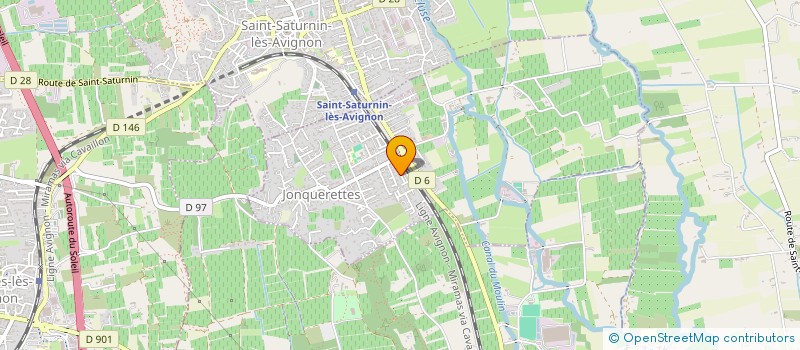 localisation de l'entreprise FOOT 5 ACADEMIE  JONQUERETTES