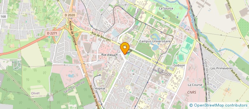 localisation de l'entreprise FOOT COMFORT à ORLEANS
