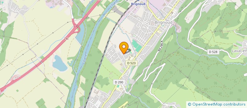 localisation de l'entreprise FOOT LOISIRS VILLARD-BONNOT  VILLARD-BONNOT