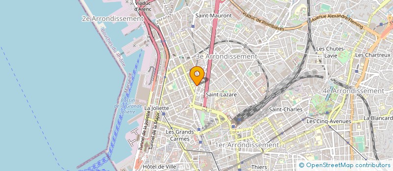 localisation de l'entreprise FOOT PEOPLE à MARSEILLE
