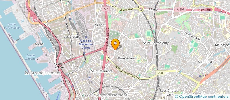 localisation de l'entreprise FOOTAMAT à MARSEILLE