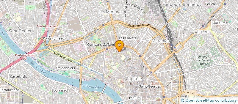 localisation de l'entreprise FOOTBALL-ALGERIEN-TOULOUSAIN  TOULOUSE