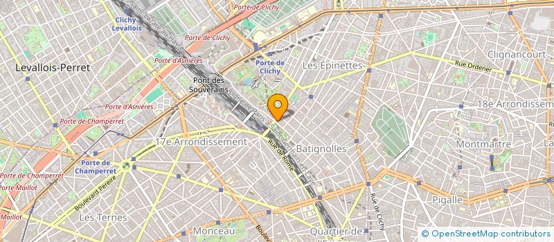 localisation de l'entreprise FOOTBALL AMBITION  PARIS