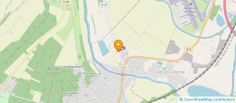 localisation de l'entreprise FOOTBALL CLUB ACADEMIQUE DE MONTRY  MONTRY