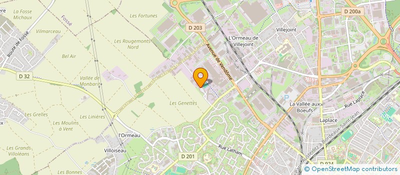 localisation de l'entreprise FOOTBALL CLUB BOMBEROS 41  BLOIS