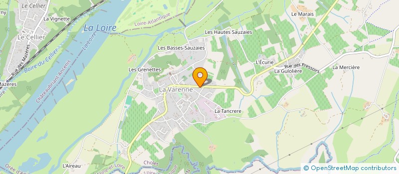 localisation de l'entreprise FOOTBALL-CLUB CASTELVARENNAIS  OREE-D'ANJOU