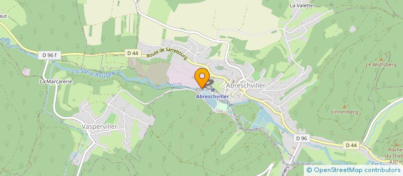 localisation de l'entreprise FOOTBALL CLUB D'ABRESCHVILLER  ABRESCHVILLER