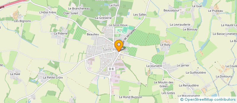 localisation de l'entreprise FOOTBALL CLUB D ANETZ  VAIR-SUR-LOIRE