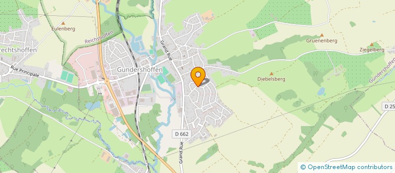 localisation de l'entreprise FOOTBALL - CLUB DAMBACH / NEUNHOFFEN  DAMBACH