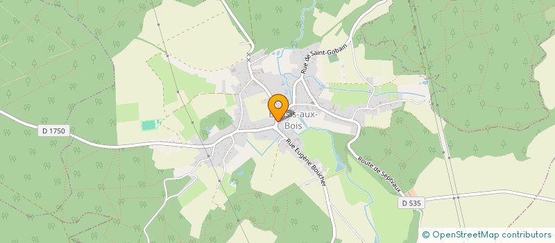 localisation de l'entreprise FOOTBALL CLUB DE BARISIS à BARISIS-AUX-BOIS