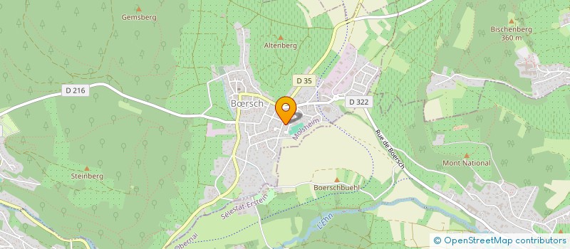 localisation de l'entreprise FOOTBALL CLUB DE BOERSCH  BRSCH