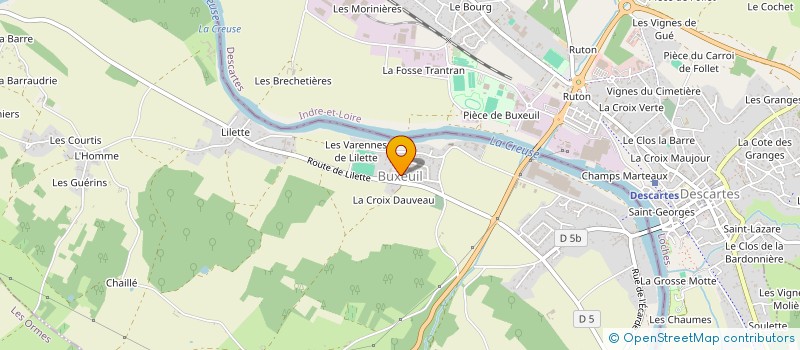 localisation de l'entreprise FOOTBALL CLUB DE BUXEUIL (FC BUXEUIL) à BUXEUIL