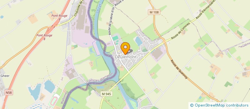 localisation de l'entreprise FOOTBALL CLUB DE DEULEMONT  DEULEMONT