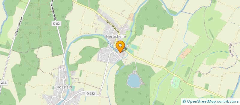 localisation de l'entreprise FOOTBALL CLUB DE HERBSHEIM  HERBSHEIM