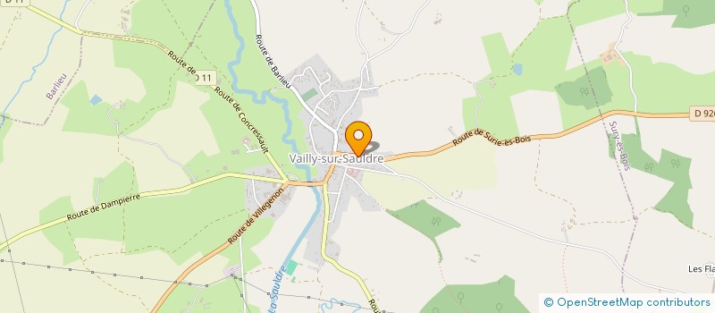 localisation de l'entreprise FOOTBALL-CLUB DE JARS  JARS