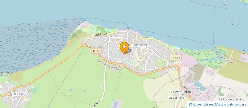 localisation de l'entreprise FOOTBALL CLUB DE L ESTUAIRE  PAIMBUF