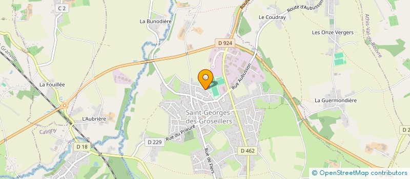 localisation de l'entreprise FOOTBALL CLUB DE LA CHAPELLE AU MOINE à LA CHAPELLE-AU-MOINE