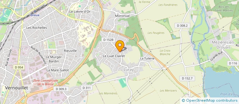 localisation de l'entreprise FOOTBALL CLUB DE LURAY à LURAY