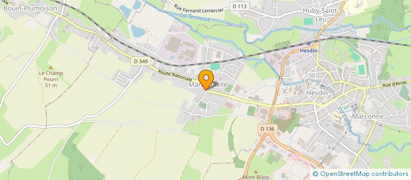 localisation de l'entreprise FOOTBALL CLUB DE MARCONNELLE  MARCONNELLE