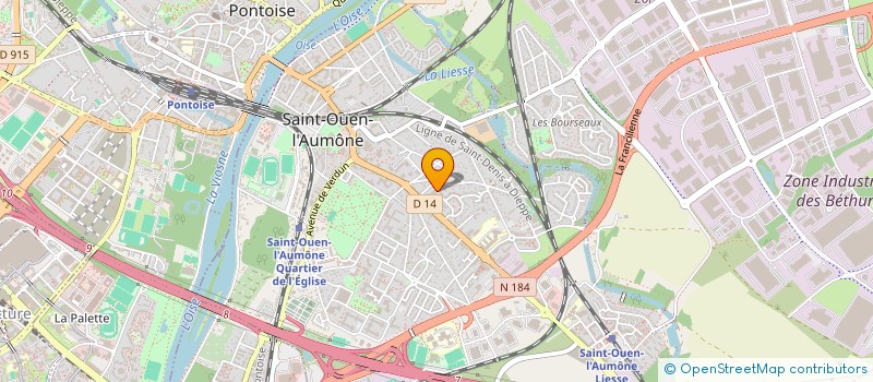 localisation de l'entreprise FOOTBALL CLUB DE PIERRELAYE  PIERRELAYE